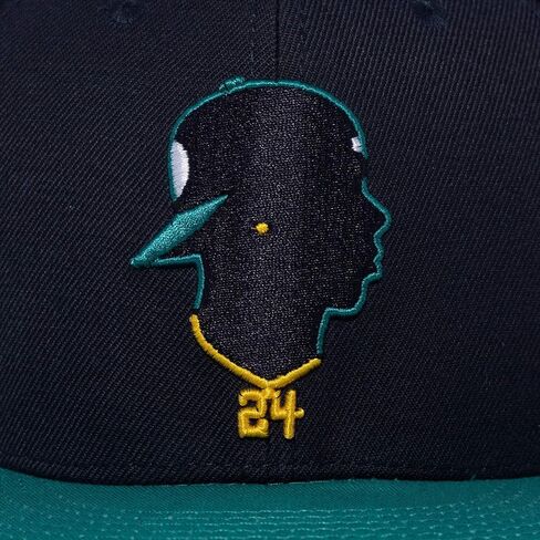 Baseballism Officially Licensed Ken Griffey Jr. Silhouette Pro-Style Cap in Saudi Arabia