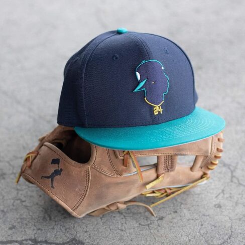 Baseballism Officially Licensed Ken Griffey Jr. Silhouette Pro-Style Cap in Saudi Arabia