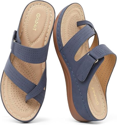 Womens Sandals Wedge 2026: Orthopedic Sandals All-Day Comfortable with Adjustable Dressy Summer Walking Shoes in Saudi Arabia