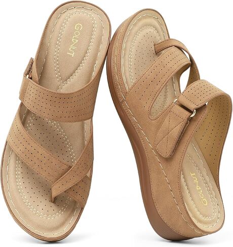 Womens Sandals Wedge 2026: Orthopedic Sandals All-Day Comfortable with Adjustable Dressy Summer Walking Shoes in Saudi Arabia