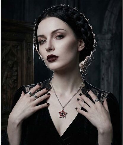 Stranger TV Necklace, Classic Series Inspired Pendant Halloween Cosplay Character Jewelry, Stylish Fan Gift for Teens & Adults in Saudi Arabia