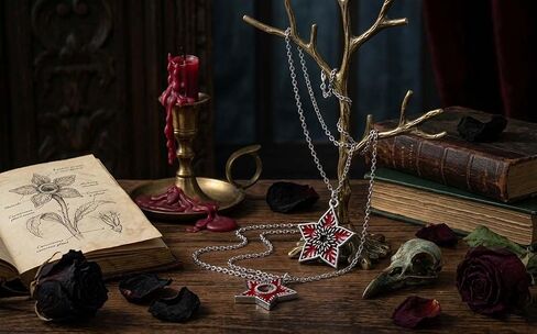Stranger TV Necklace, Classic Series Inspired Pendant Halloween Cosplay Character Jewelry, Stylish Fan Gift for Teens & Adults in Saudi Arabia