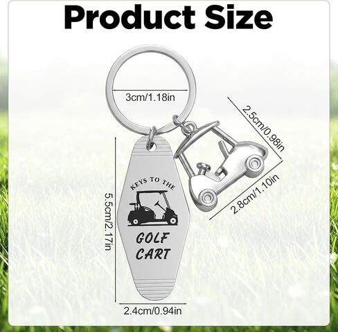 Golf Cart Keychain Keys to the Golf-Cart Retro Metal Carts Golf Keychain Accessories Mens Golfs Gifts Perfect Souvenir for Unisex Players and Fans in Saudi Arabia