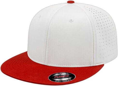Cap America i8503 Flexfit 6 Panel Structured Perforated Performance Cap w/Stretch-Fit Tech & UV Guard in Saudi Arabia