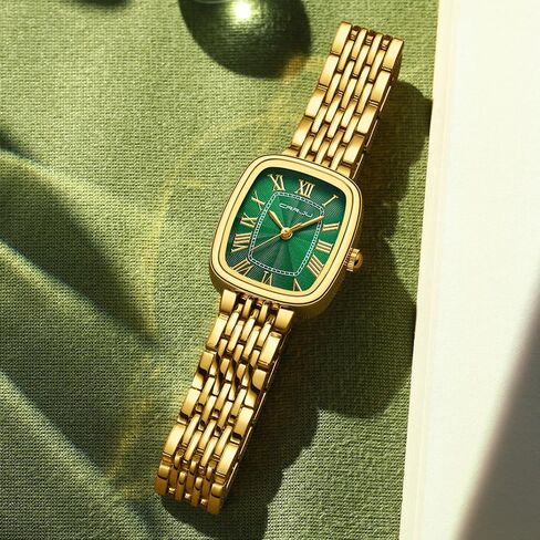 CRRJU Women Watches,Fashion Retro Dress Analog Quartz Waterproof Wristwatches,Simple Elegent Watches for Ladies in Saudi Arabia