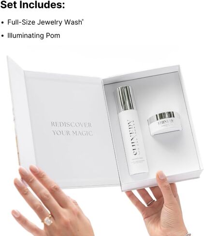 Shinery Jewelry Cleaning Kit, Jewelry Cleaner and Tarnish Remover Set for Gold, Silver & Gemstones, Ring & Diamond Cleaner, Complete Jewelry Care System in Saudi Arabia