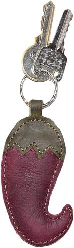 Hide & Drink, Hot Pepper Leather Keychain/Key Rings/Chili/Mexican Food/Taco/Spicy, Handmade :: Sangria in Kuwait