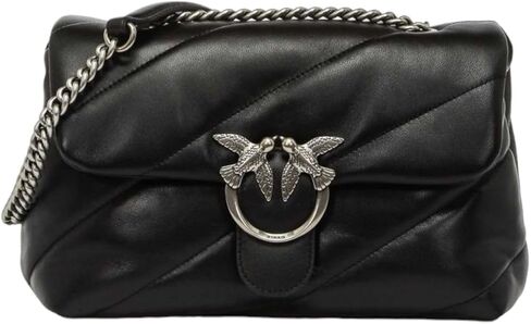 Pinko Women's Love Classic Puff Cl Sheep Nap Handbag, One Size in Saudi Arabia