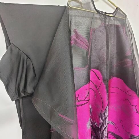 2pcs Set Middle East Brocade Dress With Soft Lining African Women Weeding Black Boubou Dashiki Party Mesh Gown Clothing in Saudi Arabia