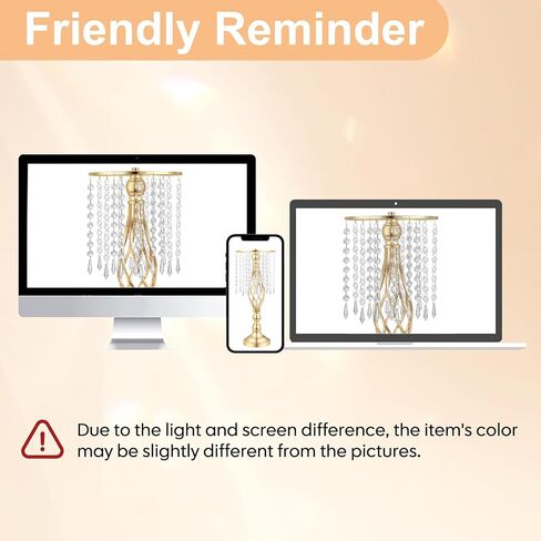 Gold Crystal Tall Vase Centerpiece Stand, Elegant Gold Flower Holder for Wedding Table Centerpieces, Perfect Wedding Reception Table Decor, Bases para Centros de Mesa, Centros de Mesa(12Pack) in Saudi Arabia