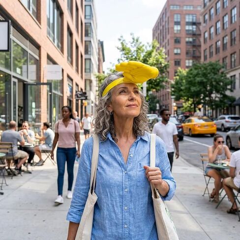 Palm-Sized Sun Hat, Hands-Free Hand Shade Hat and Hand Visor, Portable HandHat for Outdoor Activities, Compact Hand Hat Design for Sun Protection, Lightweight Hand Visor for Various Occasions Yellow in Saudi Arabia