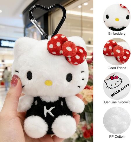 Vimanllie Cute Plush Keychain Backpack Charm Gifts for Women Girls in Kuwait