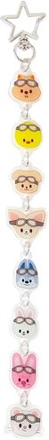 SK-Z Cartoon Keychain, Cute Animal Acrylic Keyring Pendant Charm Backpack Accessory for Stay Fans in Saudi Arabia