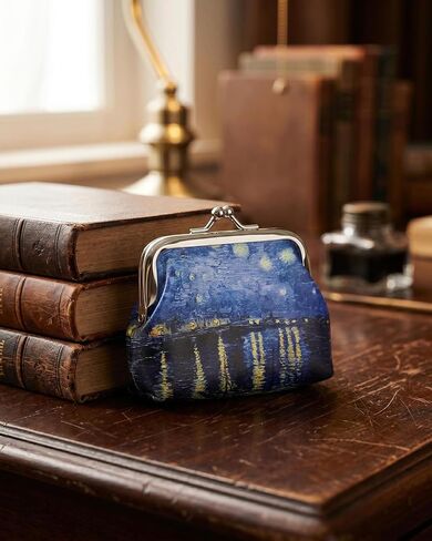 Women Wallet, Small Slim Thin Credit Card Wallet, PU Leather Bifold Cash Zipper Coin Pocket ID Window for Ladies Teen DJA1431-02 in Kuwait