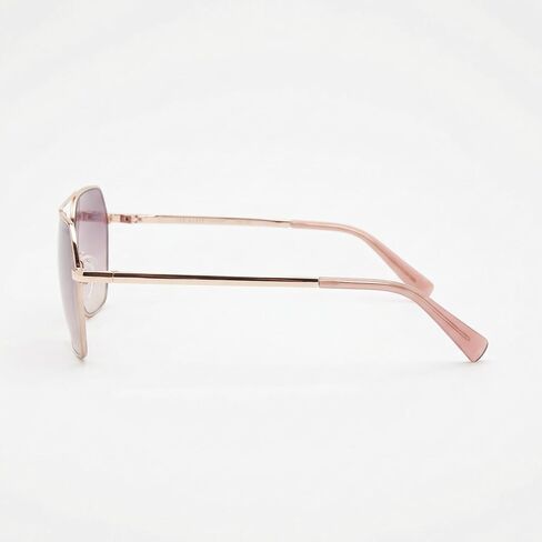 Ted Baker TWS254 Women's Geometric Aviator Designer Sunglasses, UV400 Protection, 56 mm Gradient Lenses in Kuwait