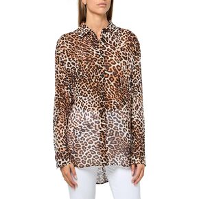 HUGO Women's Oversized Boyfriend Button Down Shirt in Saudi Arabia