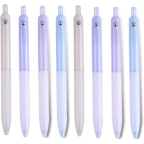 YYaaloa 48pcs Fruit Printed Cute Gel ink Pens 0.5mm Black Ink Retractable Work Pen with Super Soft Grip Pen for Kids Men Women Office and School (fruit pens 48pcs) in Kuwait