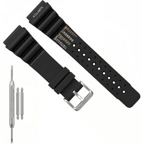 20mm 22mm 24mm Rubber Strap Compatible with Casio Diver Watches,Soft Comfortable Watch Band for Men's Diver Watch Band Replacement in Saudi Arabia