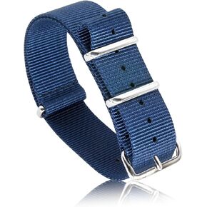 Classic Military Nylon Watch Replacement Strap for Outdoor, Hiking & Sports, Breathable, Durable & Lightweight Band for Men & Women in Saudi Arabia
