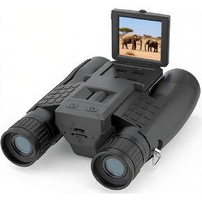 Binoculars for Kids, 8x21 High Resolution Compact Binoculars Gift for 3-12 Years Boys Girls, Shockproof Toy Binoculars for Birdwatching, Travel, Camping, Hiking, Hunting, Exploration, Yellow in Saudi Arabia
