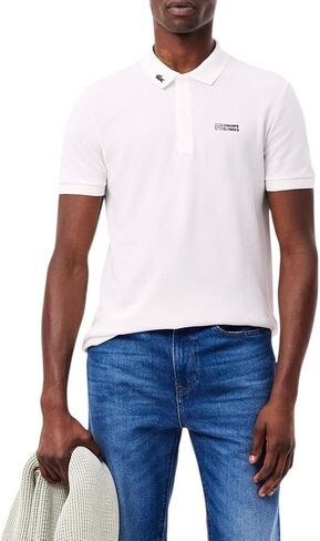 قميص بولو L.12.12 Champs-élysées Edition للرجال من Lacoste بمقاس عادي in Kuwait