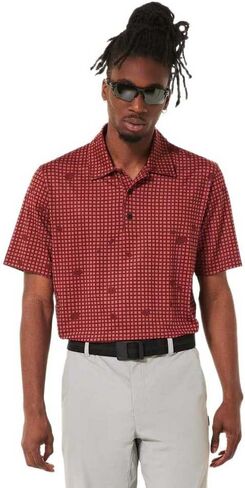 Oakley Men's Grid Camo Polo in Kuwait