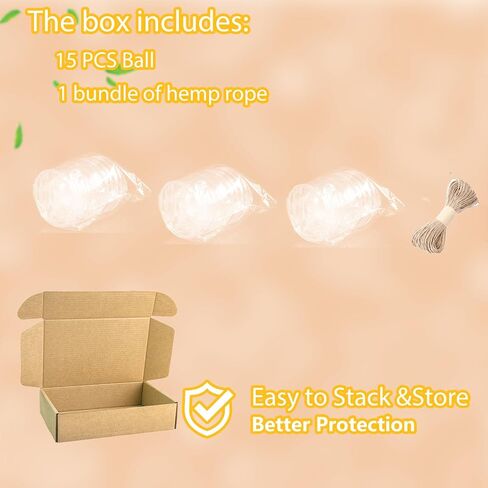 15 Pack Clear Plastic Fillable Ornament Balls (3.14"/80mm), Shatterproof Plastic Spheres with Hanging Strings, Reusable Snap-Together Design for DIY Christmas Tree Decor, Holiday Party in Saudi Arabia