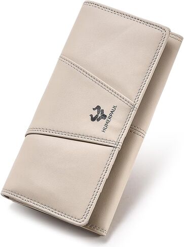 RFID Blocking Wallets for Women Leather Long Ladies Wallet Bifold Womens Wallet with Coin Pocket ID Window in Kuwait