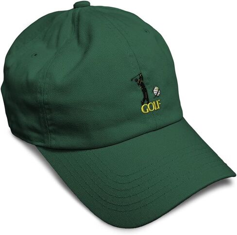 Speedy Pros Soft Baseball Hat Embroidered Dad Hat Golf Player Embroidery Men & Ladies Baseball Cap Cotton in Kuwait