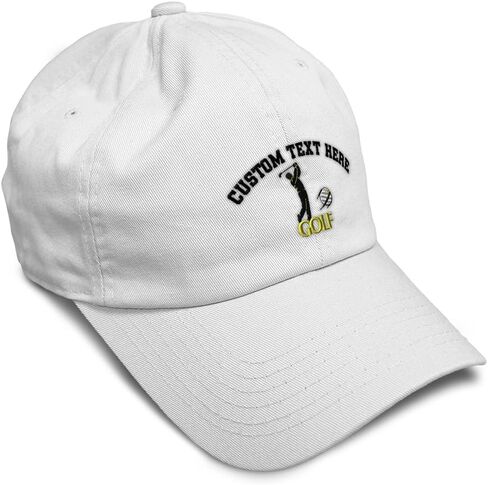 Speedy Pros Soft Baseball Hat Embroidered Dad Hat Golf Player Embroidery Men & Ladies Baseball Cap Cotton in Kuwait
