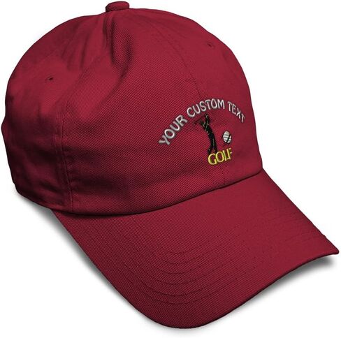 Speedy Pros Soft Baseball Hat Embroidered Dad Hat Golf Player Embroidery Men & Ladies Baseball Cap Cotton in Kuwait