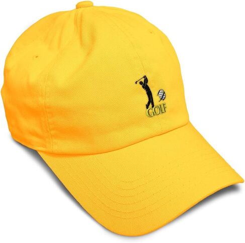 Speedy Pros Soft Baseball Hat Embroidered Dad Hat Golf Player Embroidery Men & Ladies Baseball Cap Cotton in Kuwait