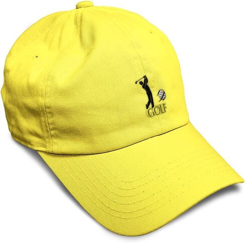 Speedy Pros Soft Baseball Hat Embroidered Dad Hat Golf Player Embroidery Men & Ladies Baseball Cap Cotton in Kuwait