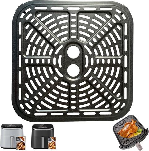 7QT Air Fryer Grill Pan for Gourmia GAF778 Air Fryers, Upgraded Air Fryer Grill Crisper Plate Tray Insert Rack Grate Grid Shelf for Gourmia 7QT Air Fryers, Nonstick, Dishwasher Safe in Saudi Arabia