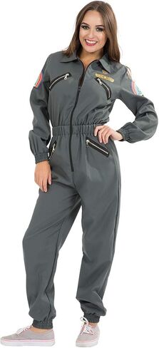 Orion Costumes Women's Sci-Fi Heroine Space Craft Pilot Astronaut Scientist Halloween Film Fancy Dress in Kuwait