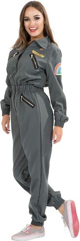 Orion Costumes Women's Sci-Fi Heroine Space Craft Pilot Astronaut Scientist Halloween Film Fancy Dress in Kuwait