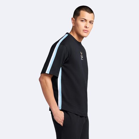 Messi Men's Lifestyle Oversized Top, Comfortable Wear, 60% Cotton & 40% Polyester in Saudi Arabia