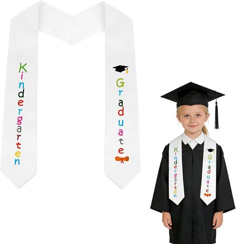 Kindergarten Graduation Sash Unisex Kindergarten Preschool Graduation Stole Prek Sash Stole 2026 Graduation Gifts in Saudi Arabia
