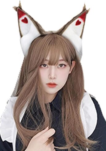 Hazbin Husk Ears Cosplay Hazbin Devil Hotel Husk Costume Accessories Ear Headband Halloween Christmas Outfits Props in Saudi Arabia