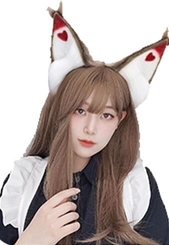 Hazbin Husk Ears Cosplay Hazbin Devil Hotel Husk Costume Accessories Ear Headband Halloween Christmas Outfits Props in Saudi Arabia
