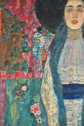 C Charlotte Home Furnishings Inc Adele Block-Bauer European Tapestry Wall Hanging | Viscose Cotton and Polyester Blend Wall Art | 45 in. x 28 in | Home Decor Accents | Inspired by Gustav Klimt in Saudi Arabia