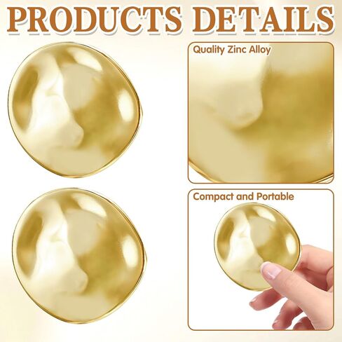 2Pcs Gold Brooch Pins for Women Ladies Vintage Geometric Pin Set Quality Zinc Alloy Fashion Minimaliast Lapel Dress Accessory for Suits Jackets, Wedding Party Prom Jewelry in Saudi Arabia