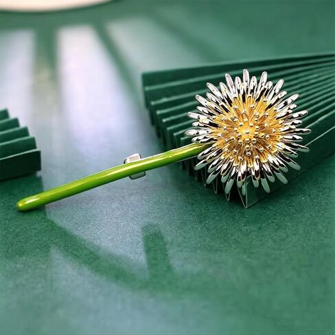 Dandelion Brooch for Women Men Flower Decor Enamel Brooches Graceful Pretty Sweater Dress Accessories Backpack Bag Pins in Saudi Arabia