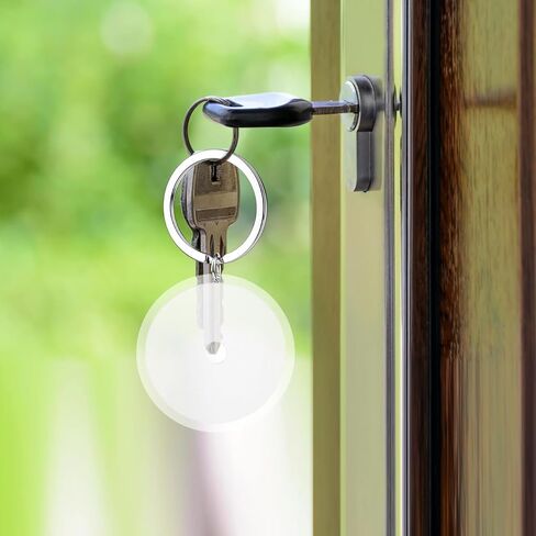 NOLITOY 20Pcs Mini Cd Keychain Clear Plastic Pendants Retro Music Record Style Diy Backpack Purse Charm Accessories in Saudi Arabia