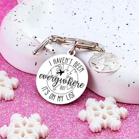 Travel Gifts for Women Men Travel Keychain Travels Charms Accessories Unique Gifts for Travelers Women Men Traveling Gift Ideas Traveling Stuff for International Travelers in Kuwait