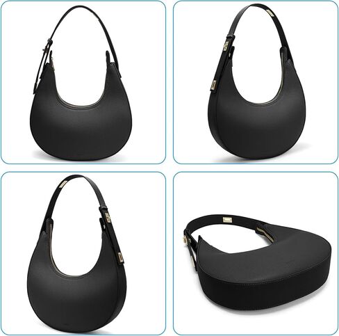 GEMIU Crescent Bag Purses for Women Small Womens Shoulder Handbags with Adjustable Strap in Saudi Arabia