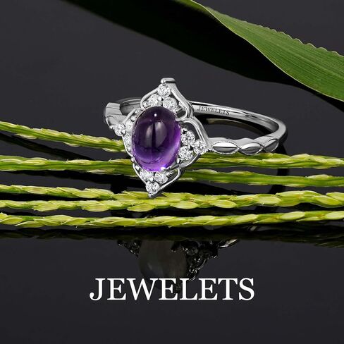 925 Silver Ring Blank 5x7mm Faceted Stones or Cabochons CZ Halo DIY Jewelry in Saudi Arabia
