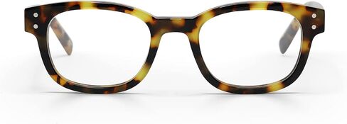 eyebobs - Biff | Premium Traditional and Blue Light Reading Glasses for Men and Women | Square Frame for Narrow Faces in Kuwait