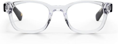 eyebobs - Biff | Premium Traditional and Blue Light Reading Glasses for Men and Women | Square Frame for Narrow Faces in Kuwait