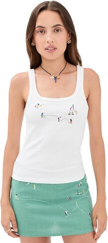 Yellow the Label Women's Golf Scene Tank Top in Kuwait